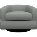  Best Home Furnishings Ennely 2128E Swivel Chair - Power Blue/Espresso IMAGE 2