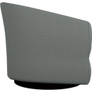  Best Home Furnishings Ennely 2128E Swivel Chair - Power Blue/Espresso IMAGE 3