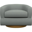  Best Home Furnishings Ennely 2128HB Swivel Chair - Power Blue/Honey Birch IMAGE 2