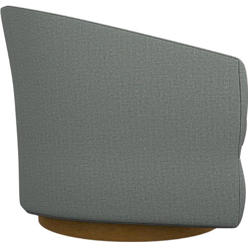  Best Home Furnishings Ennely 2128HB Swivel Chair - Power Blue/Honey Birch IMAGE 3