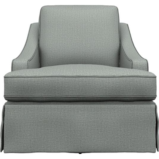  Best Home Furnishings Ayla 2147 Swivel Glider Chair - Power Blue IMAGE 2