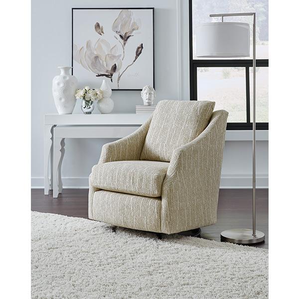  Best Home Furnishings Flutter 2277 Swivel Glider Chair - Natural IMAGE 4