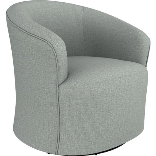  Best Home Furnishings Kahlari 2287 Swivel Glider Chair - Power Blue IMAGE 1