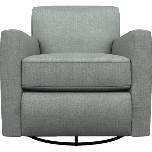  Best Home Furnishings Caroly 2817 Swivel Glider Chair - Power Blue IMAGE 2