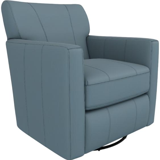  Best Home Furnishings Caroly 2817L Swivel Glider Chair - Tranquil IMAGE 1