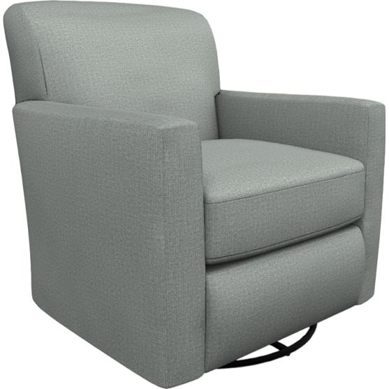  Best Home Furnishings Caroly 2818 Swivel Chair - Power Blue IMAGE 1