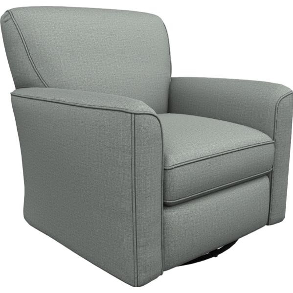  Best Home Furnishings Kaylee 2887 Swivel Glider Chair - Power Blue IMAGE 1
