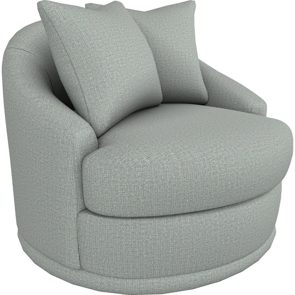  Best Home Furnishings Alanna 2928 Swivel Chair - Power Blue/Matching Body Fabric IMAGE 1