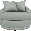  Best Home Furnishings Alanna 2928 Swivel Chair - Power Blue/Matching Body Fabric IMAGE 2