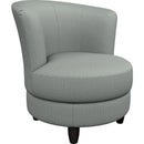  Best Home Furnishings Palmona 2948E Swivel Chair - Power Blue/Espresso IMAGE 1