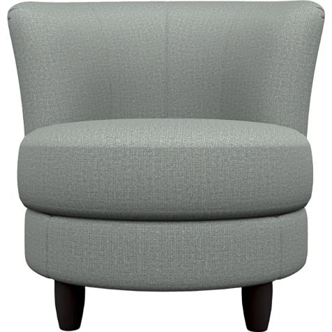  Best Home Furnishings Palmona 2948E Swivel Chair - Power Blue/Espresso IMAGE 2