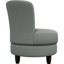 Best Home Furnishings Palmona 2948E Swivel Chair - Power Blue/Espresso IMAGE 3