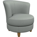  Best Home Furnishings Palmona 2948HB Swivel Chair - Power Blue/Honey Birch IMAGE 1
