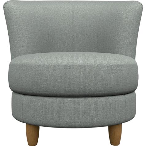  Best Home Furnishings Palmona 2948HB Swivel Chair - Power Blue/Honey Birch IMAGE 2