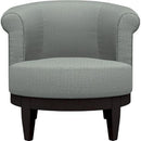  Best Home Furnishings Attica 2958HB Swivel Chair - Power Blue/Honey Birch IMAGE 2