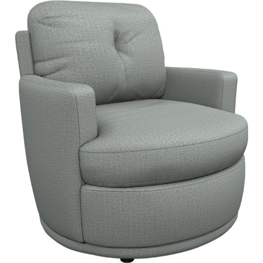  Best Home Furnishings Skipper 2978 Swivel Chair - Power Blue/Matching Body Fabric IMAGE 1