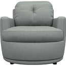  Best Home Furnishings Skipper 2978 Swivel Chair - Power Blue/Matching Body Fabric IMAGE 2