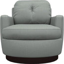  Best Home Furnishings Skipper 2978E Swivel Chair - Power Blue/Espresso IMAGE 2