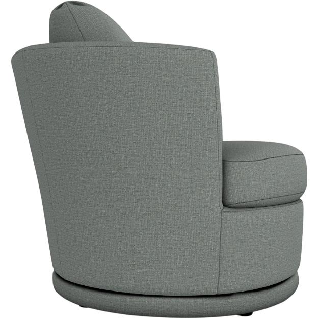  Best Home Furnishings Tina 2998 Swivel Chair - Power Blue/Matching Body Fabric IMAGE 3