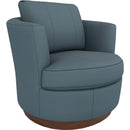  Best Home Furnishings Tina 2998DWL Swivel Chair - Tranquil/Dark Walnut IMAGE 1