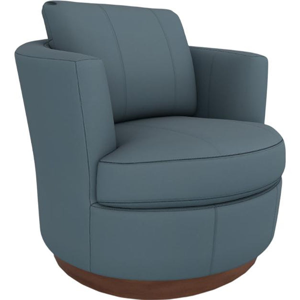  Best Home Furnishings Tina 2998DWL Swivel Chair - Tranquil/Dark Walnut IMAGE 1
