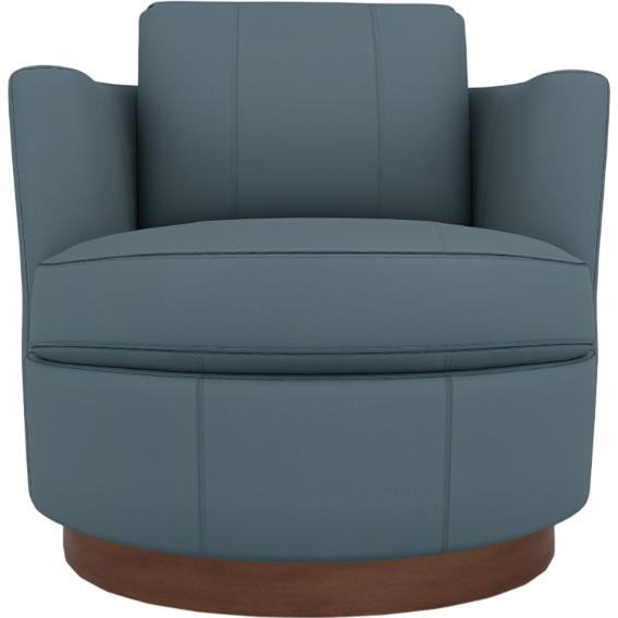  Best Home Furnishings Tina 2998DWL Swivel Chair - Tranquil/Dark Walnut IMAGE 2