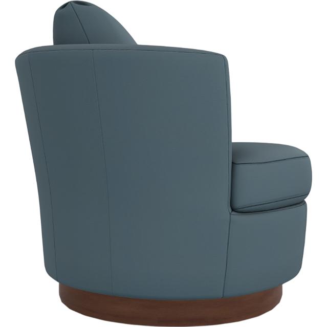  Best Home Furnishings Tina 2998DWL Swivel Chair - Tranquil/Dark Walnut IMAGE 3