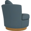 Best Home Furnishings Tina 2998HBL Swivel Chair - Tranquil/Honey Birch IMAGE 3