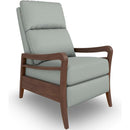  Best Home Furnishings Ryberson 3LP00DW Power High Leg Recliner - Power Blue/Dark Walnut IMAGE 1