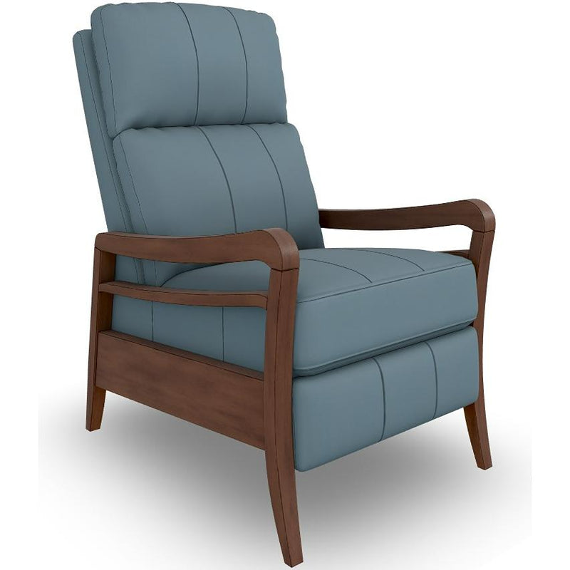  Best Home Furnishings Ryberson 3LP00DWL Power High Leg Recliner - Tranquil/Dark Walnut IMAGE 1