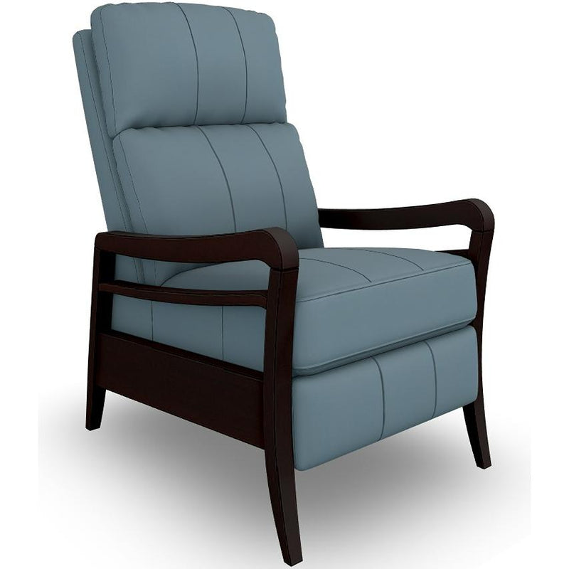  Best Home Furnishings Ryberson 3LP00EL Power High Leg Recliner - Tranquil/Espresso IMAGE 1