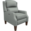  Best Home Furnishings Pauley 3LP50DW Power High Leg Recliner - Power Blue/Dark Walnut IMAGE 1