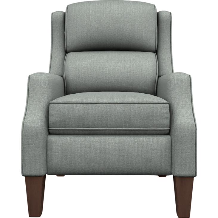  Best Home Furnishings Pauley 3LP50DW Power High Leg Recliner - Power Blue/Dark Walnut IMAGE 2