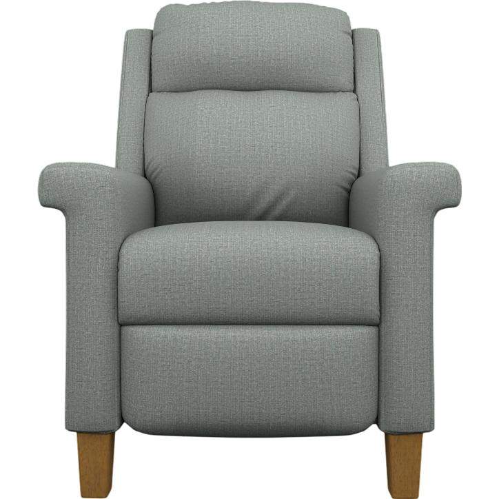  Best Home Furnishings Prima 3LZ40HB Power Tilt Headrest High Leg Recliner - Power Blue/Honey Birch IMAGE 2