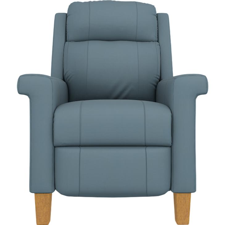  Best Home Furnishings Prima 3L40HBLU High Leg Recliner - Tranquil/Honey Birch IMAGE 2