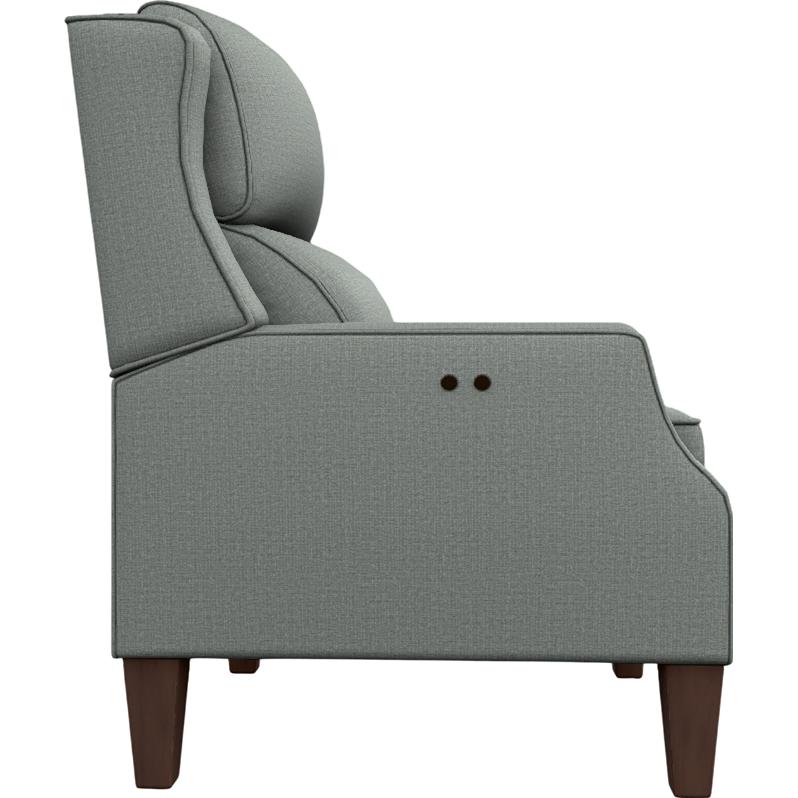  Best Home Furnishings Pauley 3L50DW High Leg Recliner - Power Blue/Dark Walnut IMAGE 3