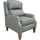  Best Home Furnishings Pauley 3L50HB High Leg Recliner - Power Blue/Honey Birch IMAGE 1