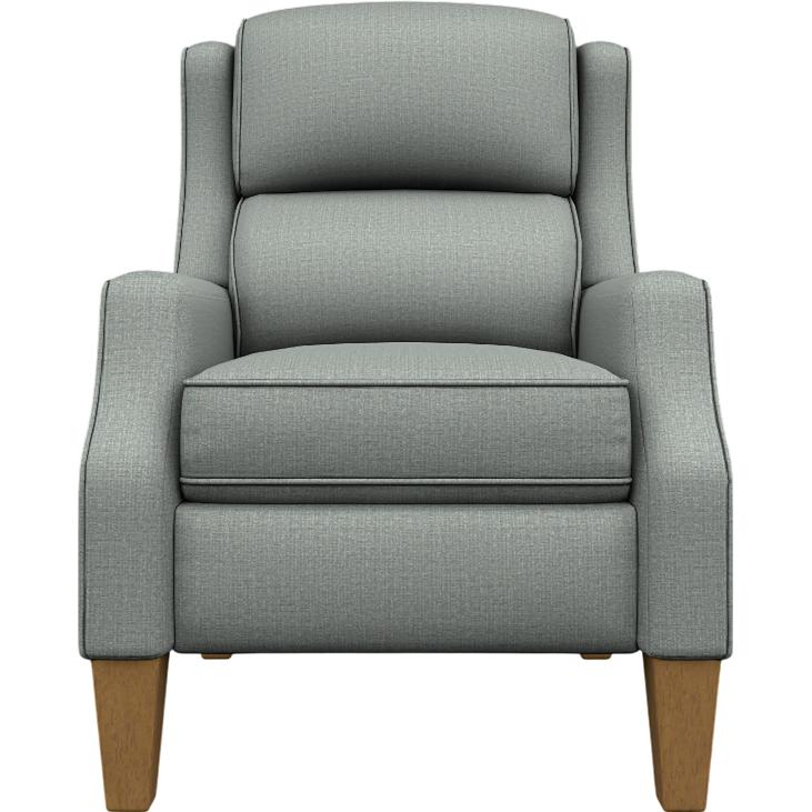  Best Home Furnishings Pauley 3L50HB High Leg Recliner - Power Blue/Honey Birch IMAGE 2