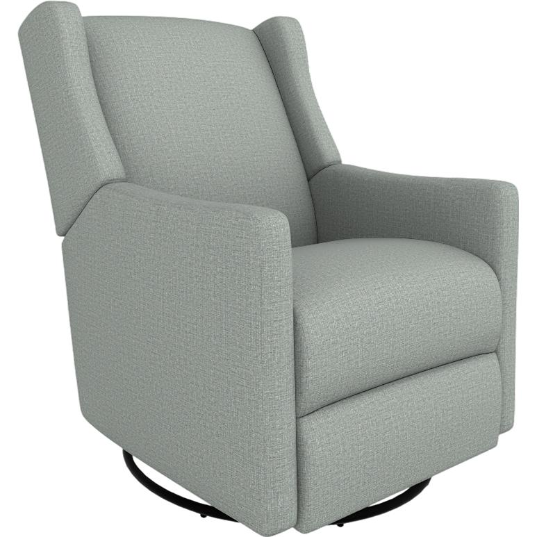  Best Home Furnishings Lillian 3NI15 Swivel Glider Recliner - Power Blue IMAGE 1