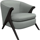  Best Home Furnishings Tatiana 3850E Stationary Chair - Power Blue/Espresso IMAGE 1