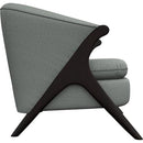  Best Home Furnishings Tatiana 3850E Stationary Chair - Power Blue/Espresso IMAGE 3