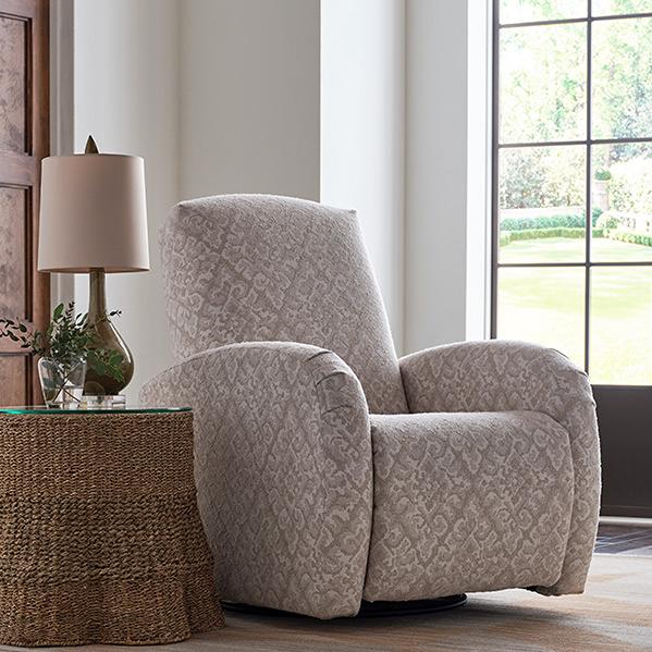  Best Home Furnishings Lowen 4L88 Swivel Recliner - Fossil IMAGE 5