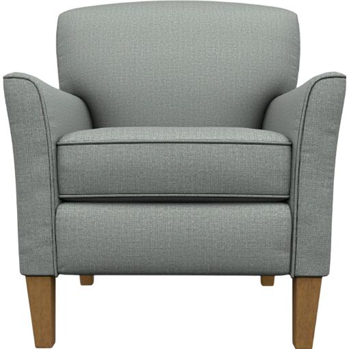  Best Home Furnishings Saydie 4030HB Stationary Chair - Power Blue/Honey Birch IMAGE 2