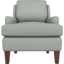  Best Home Furnishings Ennis 4040DW Stationary Chair - Power Blue/Dark Walnut IMAGE 2