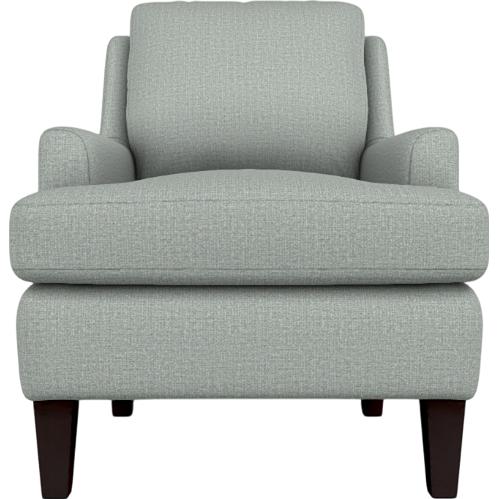  Best Home Furnishings Ennis 4040E Stationary Chair - Power Blue/Espresso IMAGE 2