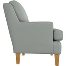  Best Home Furnishings Ennis 4040HB Stationary Chair - Power Blue/Honey Birch IMAGE 3