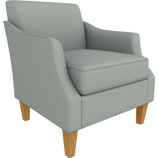  Best Home Furnishings Ashelle 4110E Stationary Chair - Power Blue/Espresso IMAGE 1