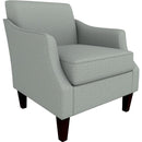  Best Home Furnishings Ashelle 4110HB Stationary Chair - Power Blue/Honey Birch IMAGE 1