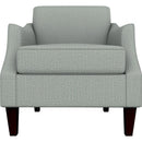  Best Home Furnishings Ashelle 4110HB Stationary Chair - Power Blue/Honey Birch IMAGE 2