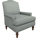  Best Home Furnishings Tyne 4210DW Stationary Chair - Power Blue/Dark Walnut IMAGE 1